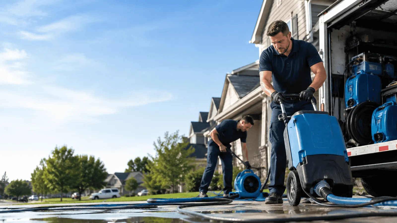Dehumidification being performed in Steamboat Springs, CO